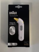 Six as new Braun ThermoScan 3 compact and quick ear thermometer (REF: IRT3030EE, EAN: 4022167230300)