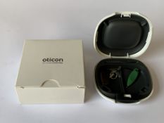 Oticon OPN Play 1 BTE PP (REF: 213023) Brown. As new (1 Hearing Aid included)