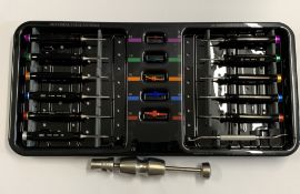 A Stryker EUWorkshop PIP Instrument Set with Storage Box (REF: EWS-SILICONE-PIP-1) Preowned