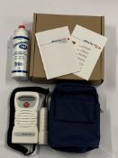 An Ultrasound Technologies Pocket Fetal Doppler With FHR, PD1 + 2MHz (EAN 5060337640053).