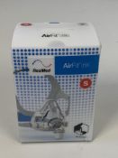 An as New ResMed AirFit F20, Size: Small, Quiet-EU1 (REF: 64005, EAN: 619498640058).