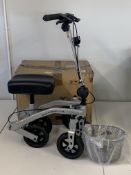 As new Stride On Knee Walker Indoor and Outdoor Mobility Aid.