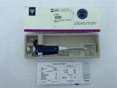 An as New Gilson PIPETMAN L Mechanical Pipette (REF: FA100005M).