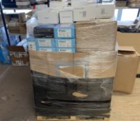 A pallet of seven hundred assorted Medtronic products including Minimed Reservoirs, Guardians 4s, Mi