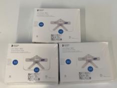 Three as New Boxes of Dentsply Sirona Universal Sensor Holders, Uni-Grip 360, 50 per box (REF: 55005