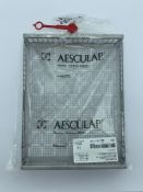 Ten as New Aesculap Sterilization Tray Insert, Half Size (REF: JF110R).