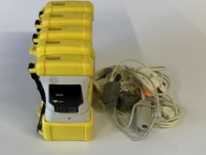 Five pre-owned BCI 3301 Handheld Pulse Oximeters with Finger Probe.