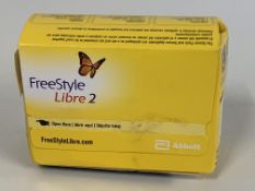 As new Abbott FreeStyle Libre 2 Flash Glucose Monitoring Systems Sensor (EXP: 2026-03-31).