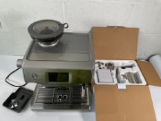 Pre-owned Sage Oracle Touch Coffee Machine.