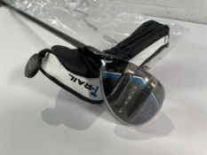 Cobra T-Rail Hybrid Iron (left handed) 4/H - Ultralite 50R Shaft - New.