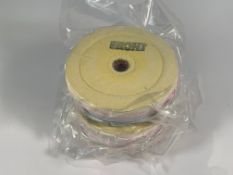 Five packs of three as new Resurfacing Buffering Wheels.