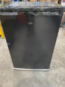 Igenix IG355B under counter freezer - black (sold as seen).