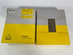 Ten 2500 Grit Klingspor Wet and Dry Sand Paper (PS8A) - Packs of 50.