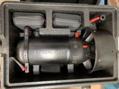 Seacraft GO! 2024 Compact Underwater Scooter, weight 9.7kg in storage travel case.