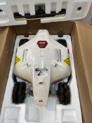 A pre-owned Mammotion LUBA 2 AWD Perimeter Wire Free Robot Lawn Mower (sold as seen).