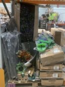 A pallet of customer returns and end of line stock from a well known supermarket chain.