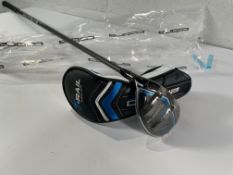 Cobra T-Rail Hybrid Iron (left handed) 6/H (with a 4/H head cover) - Ultralite 50R Shaft - New.