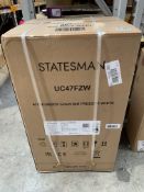 Statesman Kitchen Appliances 47cm Under Counter Freezer, E Rating, White, Sealed in Box (UC47FZW).
