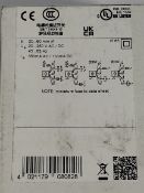 An as new Ifm inductive sensor, 105.4 x 80 x 40mm (REF ID0013, EAN 4021179080828).