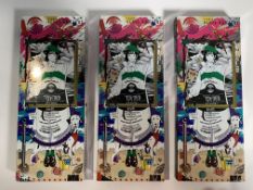 Three Turner Acryl Gouache Water Resistant Acrylic Paint Sets - 12 Colours - 11ml Tubes. Very light