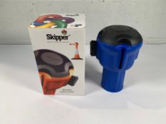 As new Skipper Beyond versatile safety barrier, unit: blue, tape: blue/white.