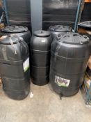 Five Customer Return Water Butts 3 x 210L And 2 x 100L (Please Note These Items May Be Incomplete,