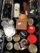 A crate of assorted premium food items to include Chosen Foods Avocado oil, Droppe honey.,