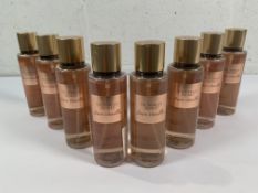 Eight Victoria Secret fragrance mists - bare vanilla, 250ml. (sold as seen)