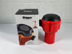 As new Skipper Beyond versatile safety barrier, unit: red, tape: red/white.