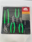 MAC Tools 5-piece.Large combination pliers set PS58AG - Green.