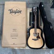 Taylor Academy Series 10e Dreadnought Electro-Acoustic Guitar, Hard Carry Case has very Minor Damage