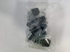 A bag of twenty Radtrak³ Long Term Radon Test Kits. As new