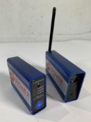 Pre-owned set of Brower Timing System TC-Photogates, A&B. Item has some cosmetic marks.