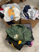 Assorted Pre-owned Vintage Style Sweatshirts, Hoodies, Jackets and related to include Champion, Adid