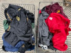 Approximately 50 pre-owned assorted sport branded sweatshirts to include Adidas, Nike and Champion (