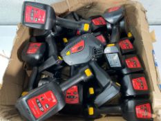 Fifteen pre-owned Avery Dennison Pathfinder 6140 scanner/printers (sold as seen).