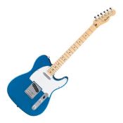 As new Fender Standard Telecaster - aqua marine metallic, maple fingerboard (stock image).