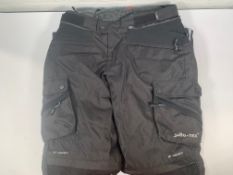 As new IXS Nairobi 2.0, Textile Pants Waterproof, Black, Size: Long L.
