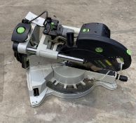 Pre-owned Festool sliding compound mitre saw 240v KAPEX KS120EB