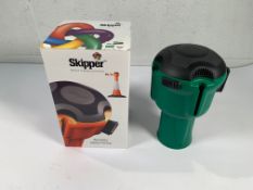 As new Skipper Beyond versatile safety barrier, unit: green, tape: green/white.