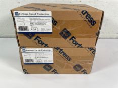 Two as new BG metal consumer units CFUSW05SPD (9 mod 5 way with 100A main switch).