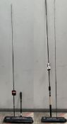 Two fishing rods poles - Penn conflict inshore (1543701) and Cadence Match Rod (CR10 12ft) with tags