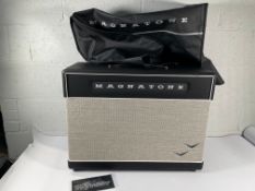 Magnatone 2 x 12 Master Series Speaker Cabinet - Black (some very minor damage to front).