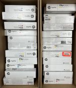 Assorted as new HP Pagewide Cartridges (Past expiry dates).