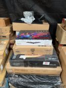 Assorted monitors & TVs (Unchecked, sold as seen).