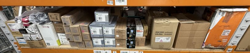 Assorted printer cartridges and related items (All items sold as seen).
