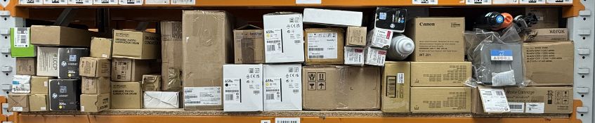 Assorted printer cartridges and related items (All items sold as seen).