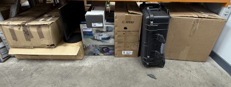 Assorted new and pre-owned IT, electricals and related items (All items sold as seen).