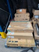 Assorted monitors & TVs (Unchecked, sold as seen).