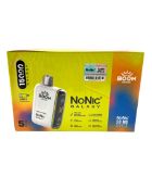 Twenty five Boom Aroma NoNic GALAXY 15000 White Peach Razz Disposable Vapes (EXP: 10/26) (Over 18's